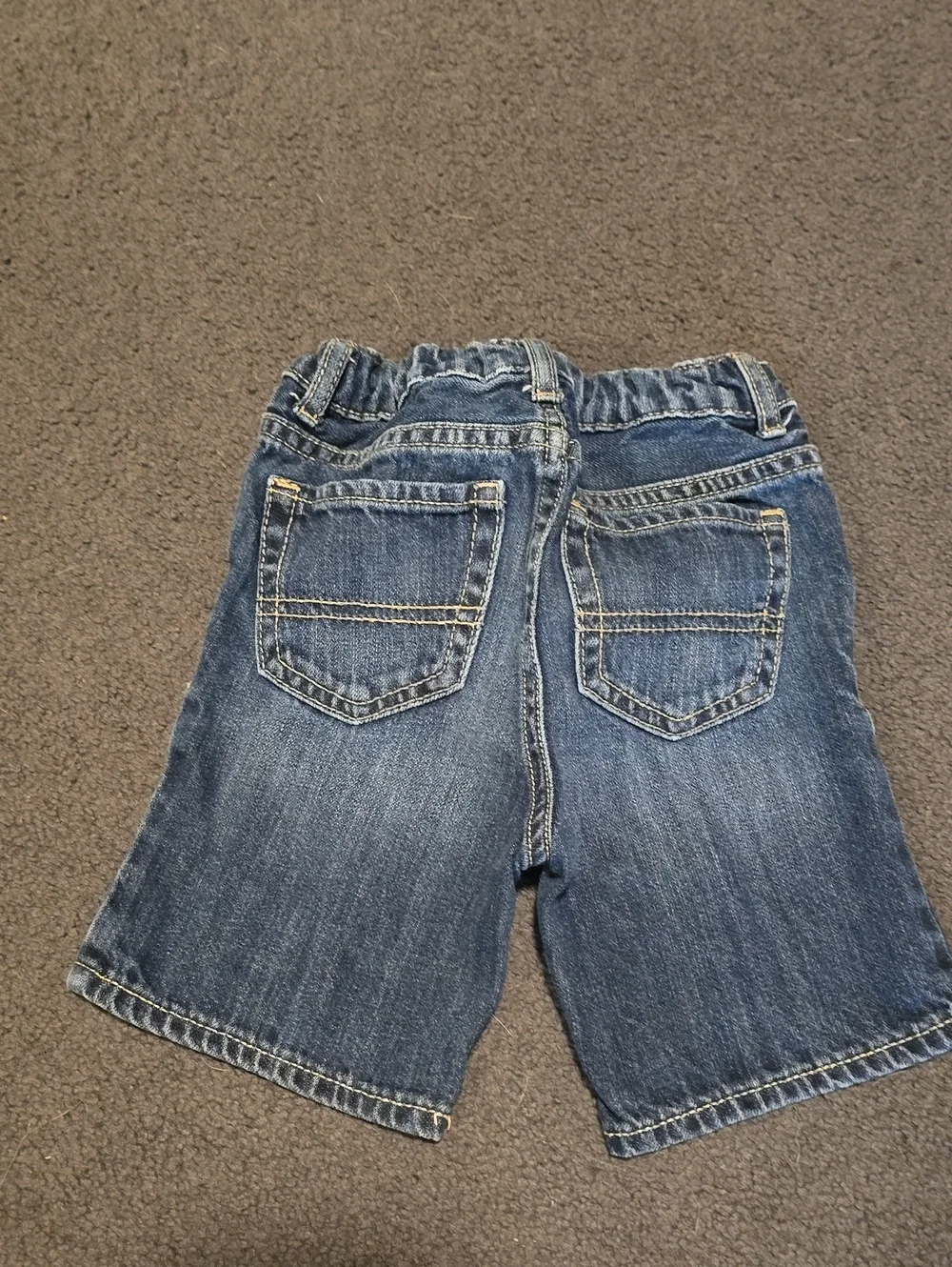 The Children's Place Denim Pull-On Shorts - Blue